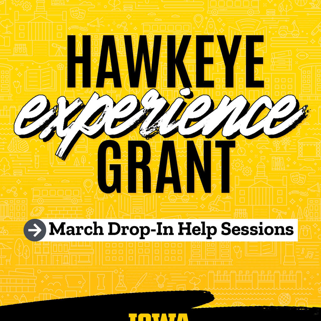 Hawkeye Experience Grant Help Session promotional image