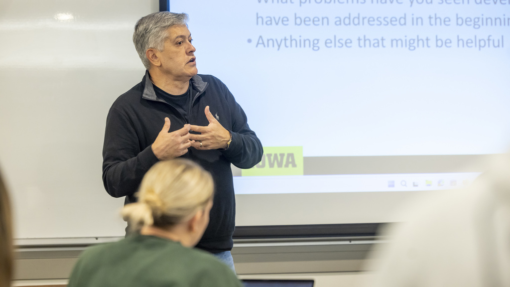 John teaching